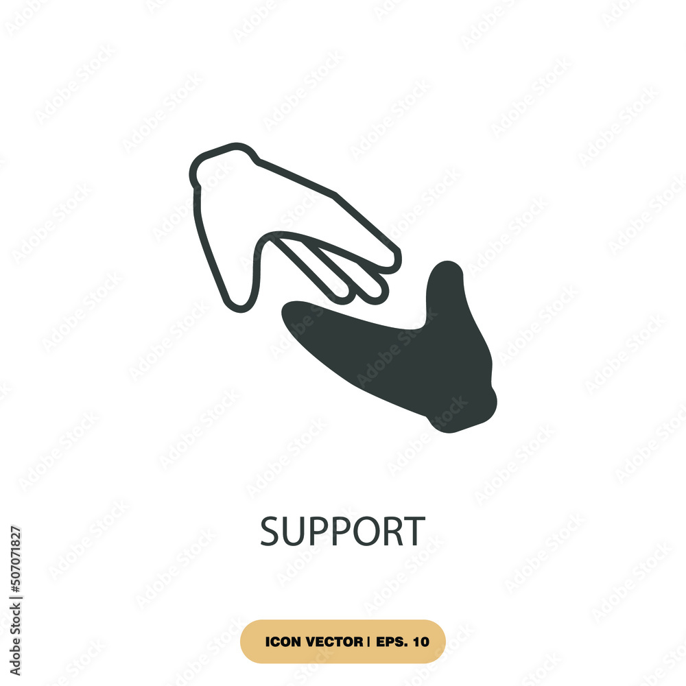support icons symbol vector elements for infographic web support icons symbol vector elements for infographic web