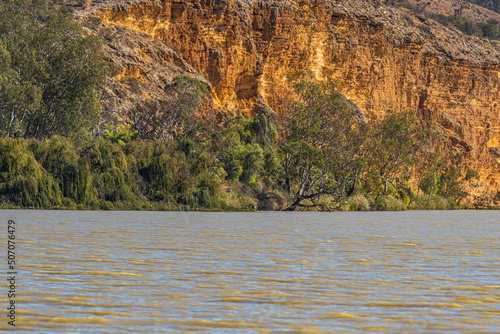 The landscape whilst houseboat cruising from Mannum on The Murray River in South Australia