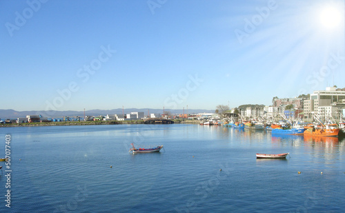  port of talcahuano in southern Chile