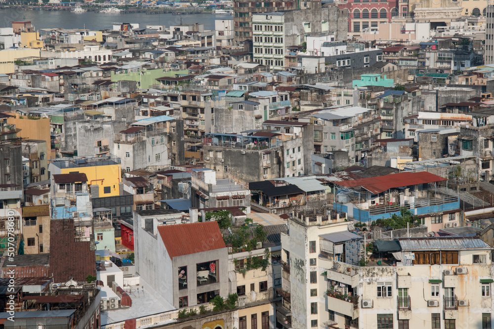 Macau Houses from Above