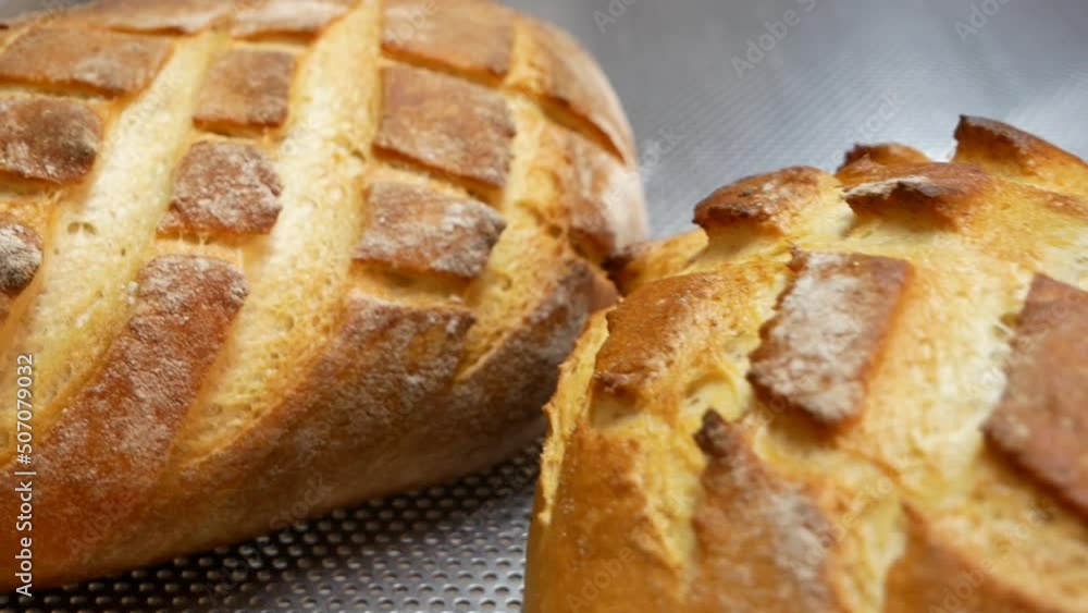 Bread bakery. Fresh bread close up Bread bakery. Fresh bread close up
