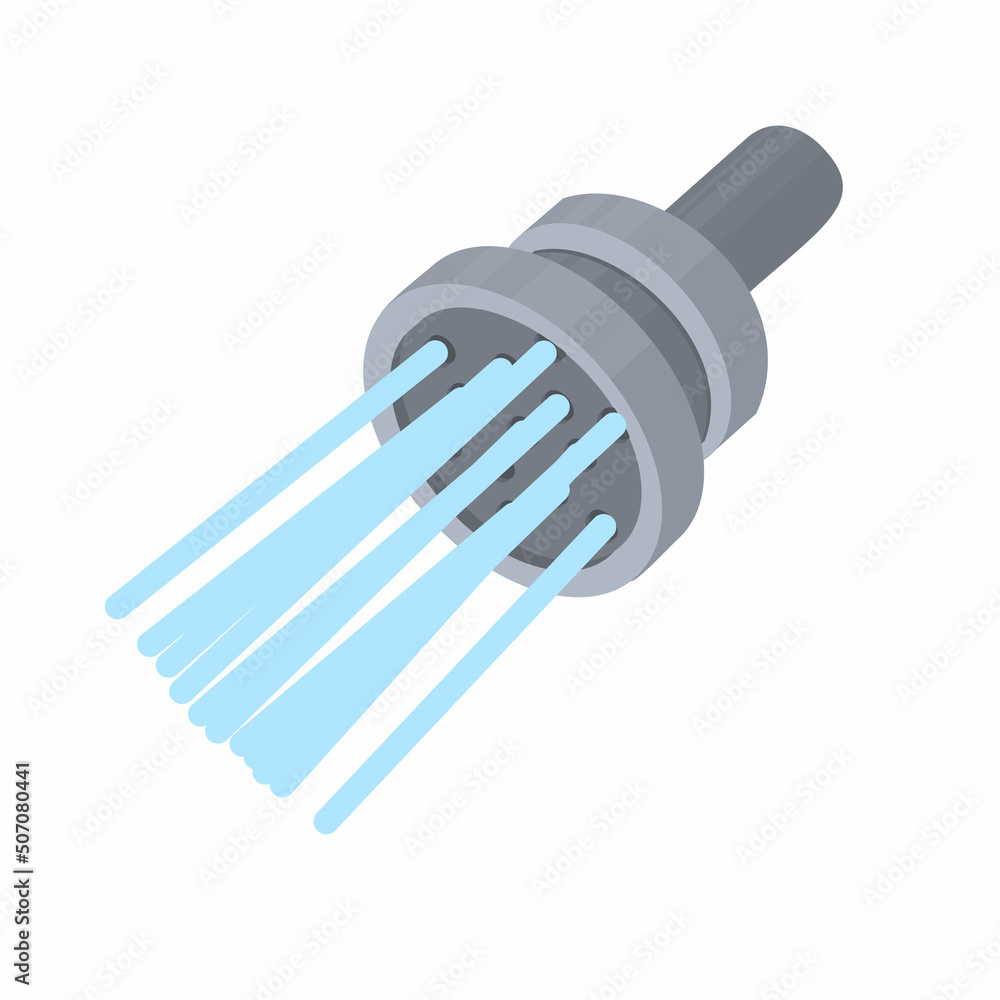 Shower head. Shower faucet, vector illustration