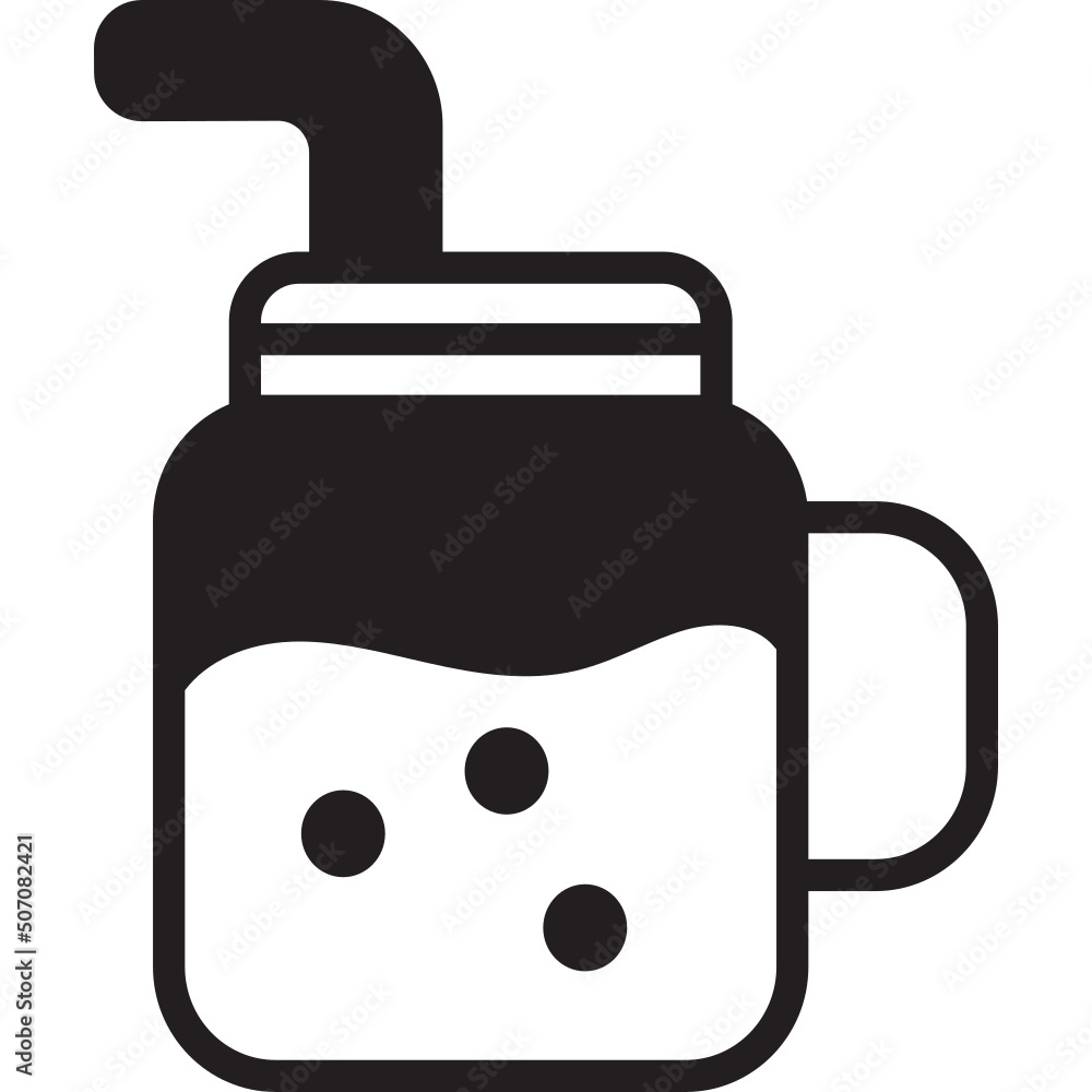 Obraz premium Drinks and beverages mixed icon.