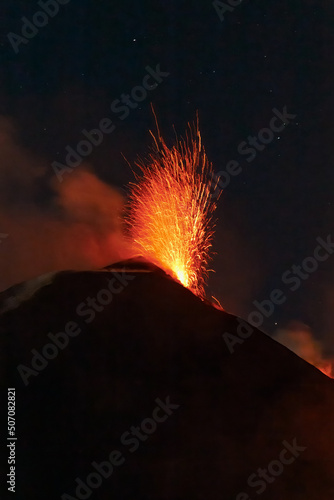 Etna eruzione del 19 Maggio 2022