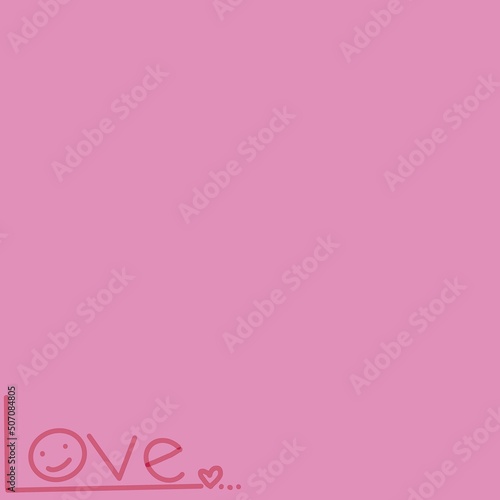 pink background with hearts © วอน จังมึง