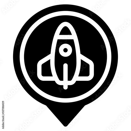Rocket Launch Icon