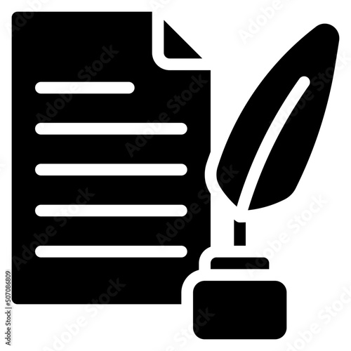 Writing Icon