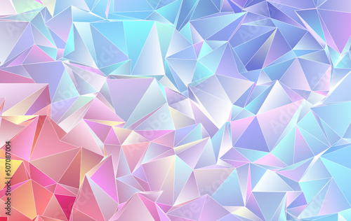 abstract background. Design wallpaper. 3d mosaic triangles. vector