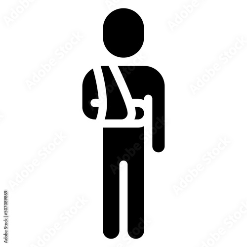 Sling Person Icon