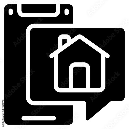 Home Mobile Message Icon