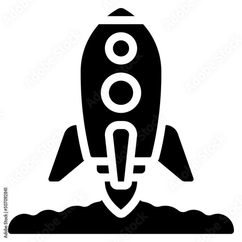 Rocket Launch Icon