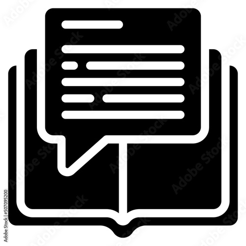 Story Telling Icon