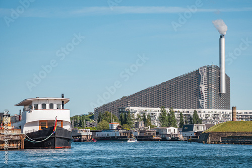 Canvas Print Amager Bakke, Slope or Copenhill, incineration plant, heat and power waste-to-en