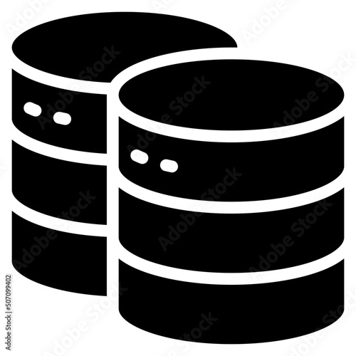 Two Databases Icon