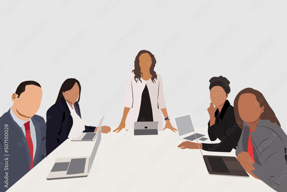business team working together, zoom meeting business team working together, zoom meeting