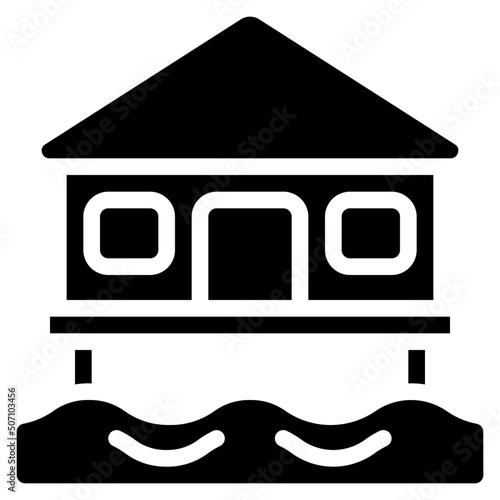 Seafront Hut Icon