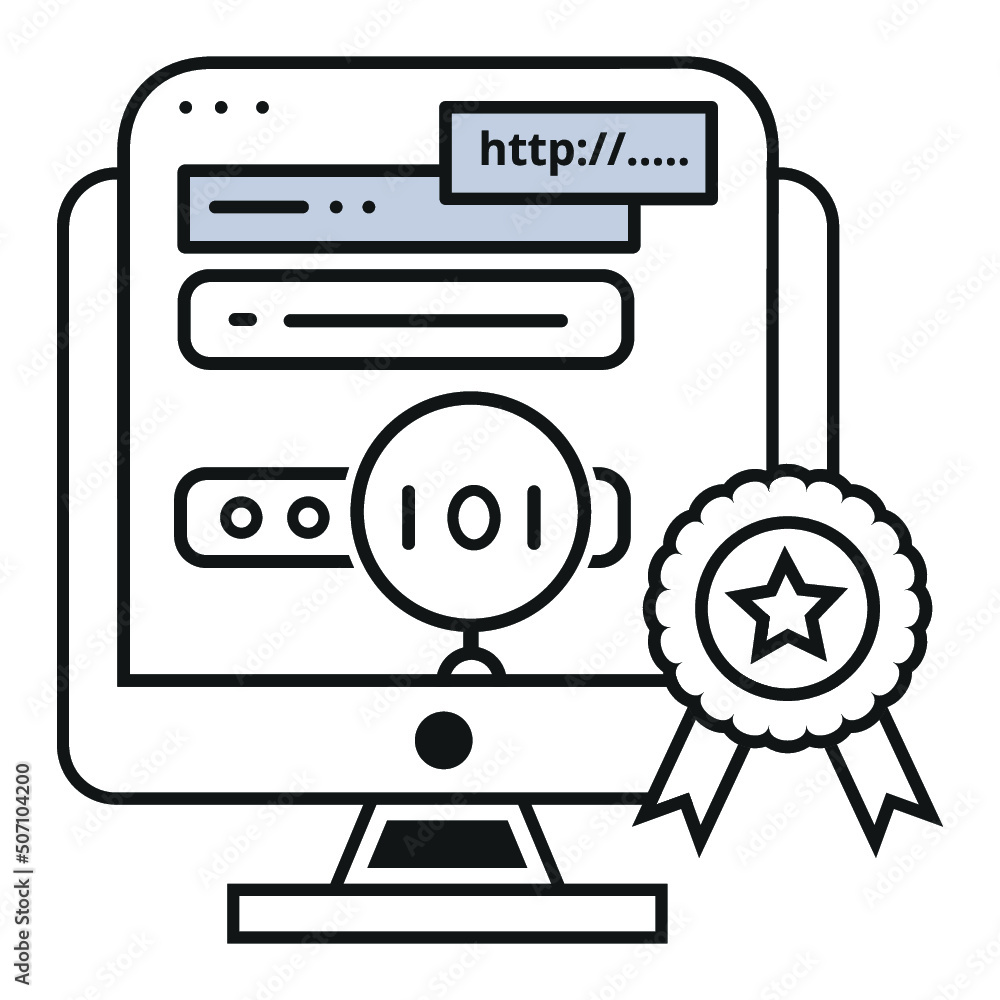 Badge, browser, page icon