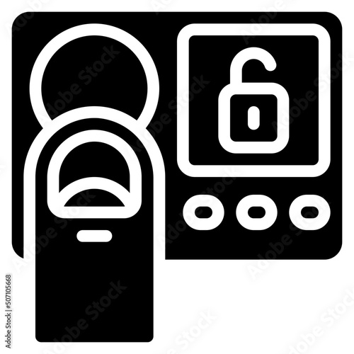 Thumb Unlock Machine Icon
