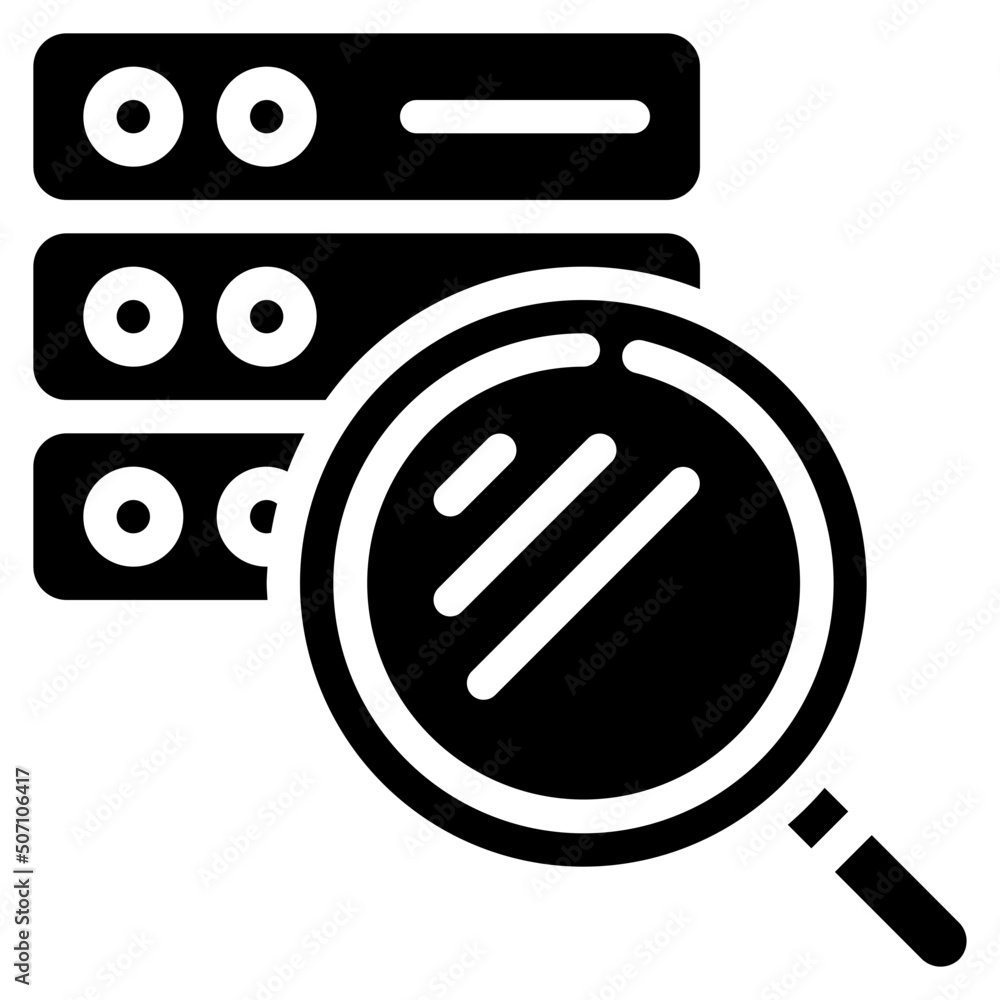 Search Server Icon Search Server Icon