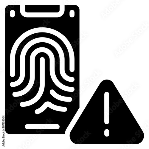 Biometrics Error Icon
