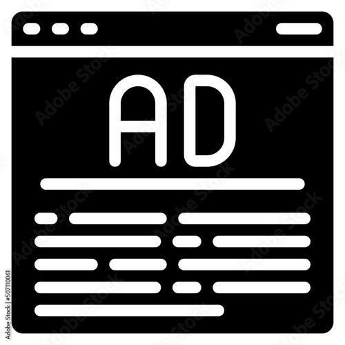 Ad Copy Icon