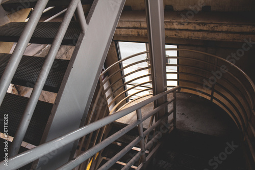 stairs in the building