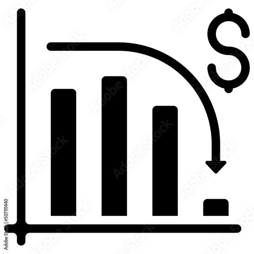 Financial Crash Icon