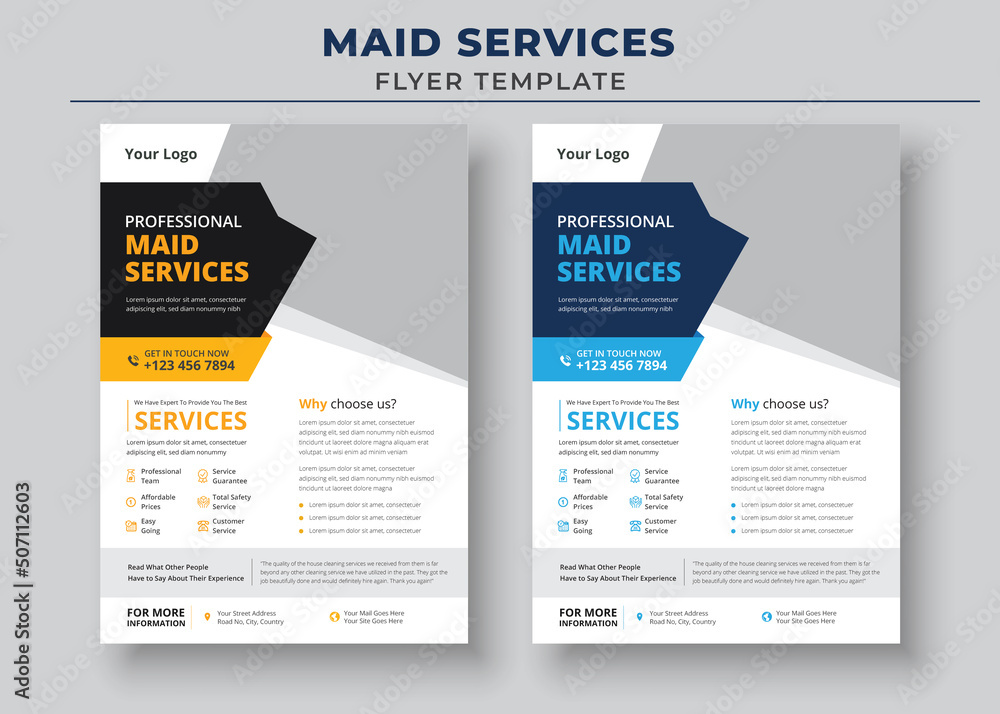 Professional Maid Service Maid Service Flyer Template Housekeeping Professional Maid Service Maid Service Flyer Template Housekeeping