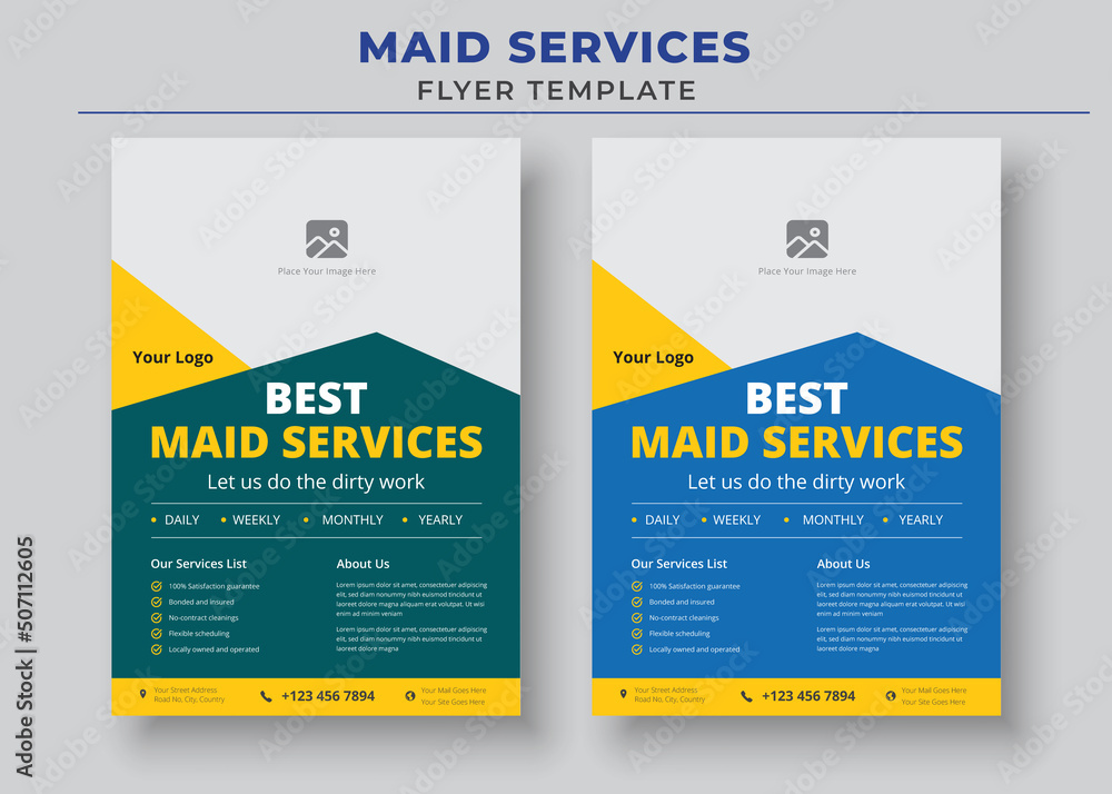 Best Maid Service poster Maid Service Flyer Template Housekeeping Best Maid Service poster Maid Service Flyer Template Housekeeping