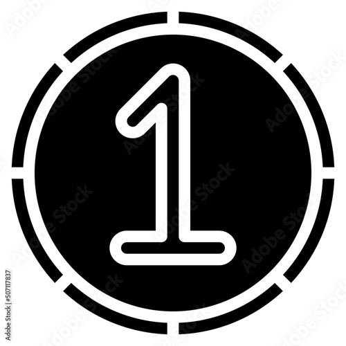 One Coin Icon