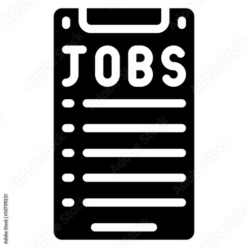 Job Board Mobile Icon