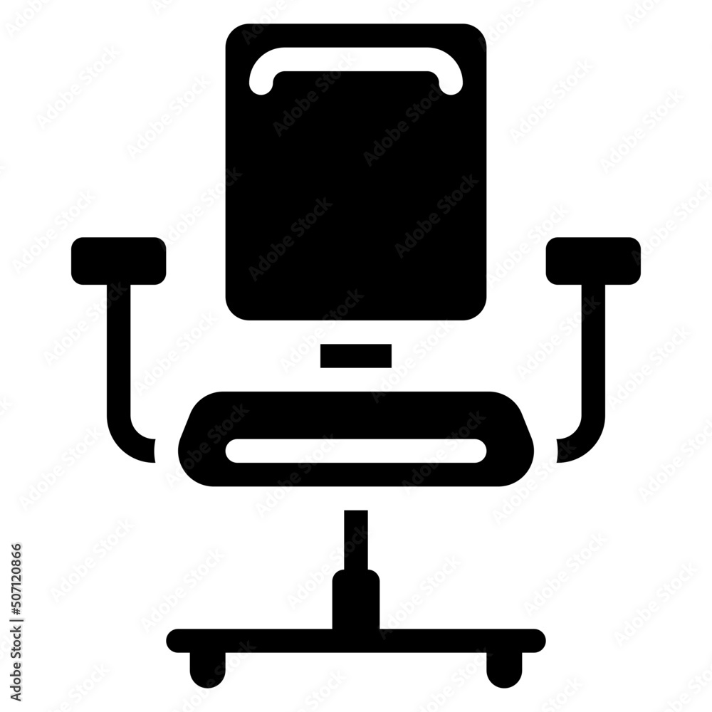 Office Chair Icon Office Chair Icon