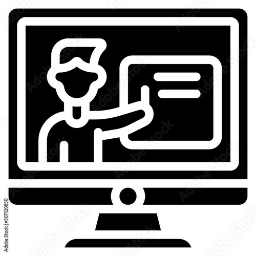 Online Lecture Icon