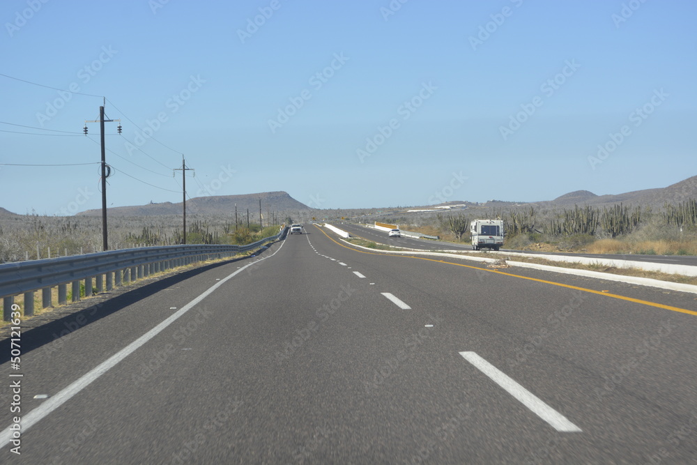 Fototapeta premium road in the desert