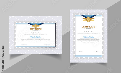 Creative Certificate Of Appreciation Award Template