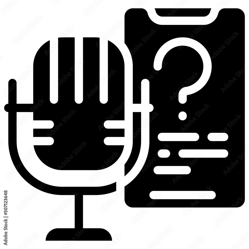 Voice Controlled Phone Icon Voice Controlled Phone Icon