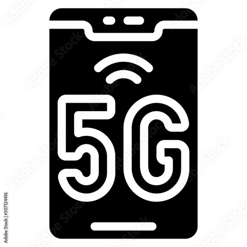 5G Phone Icon