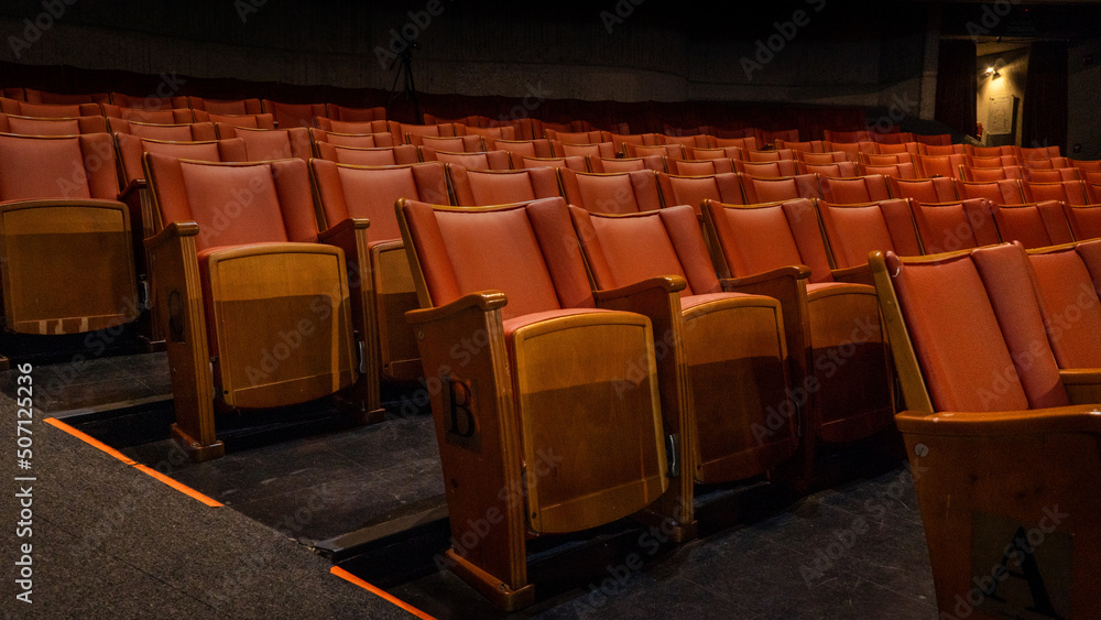 Fototapeta premium empty cinema auditorium