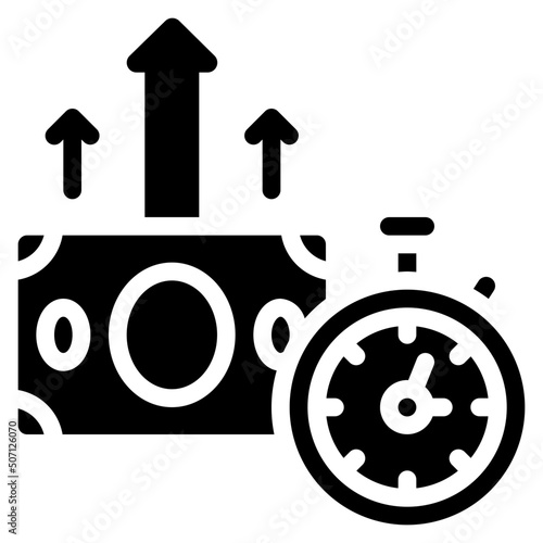 Profit Over Time Icon