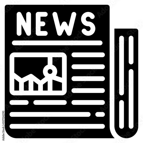 Newspaper Stock Icon