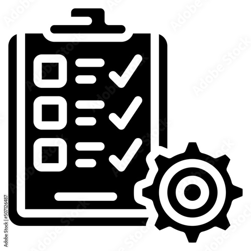 Clipboard Project Management Icon