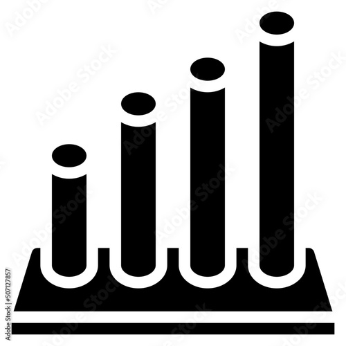 Circular Bar Chart Icon