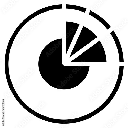 Double Pie Chart Icon
