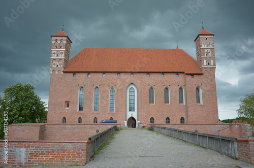 Zamek Biskupów Warmińskich. Lidzbark Warmiński. Polska - Mazury - Warmia.