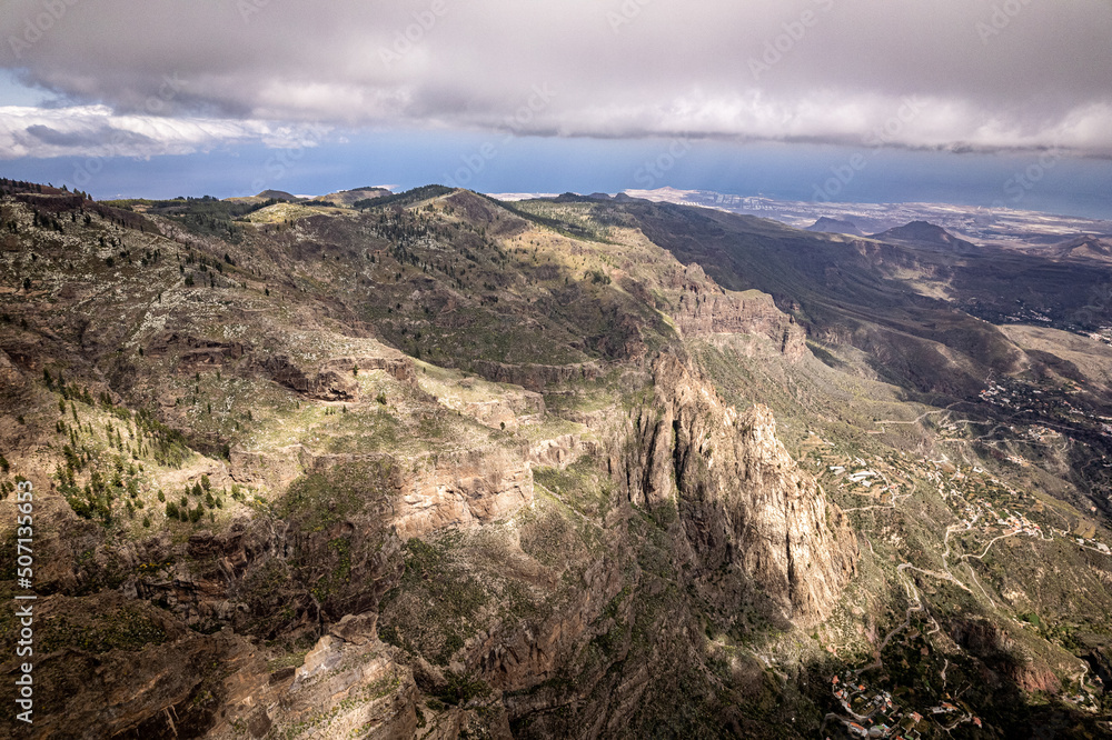 landscape with clouds, Gran Canaria