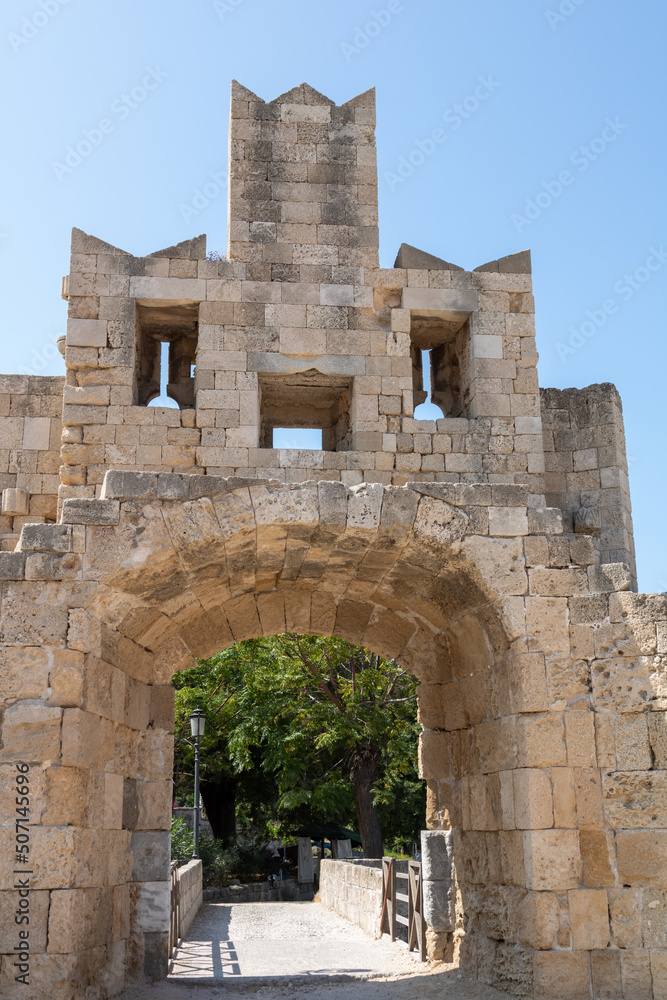 Gate of Saint Paul Rhodes, Greece Gate of Saint Paul Rhodes, Greece