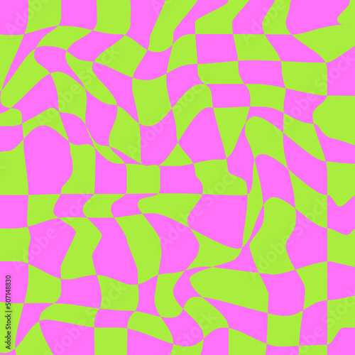 Retro groovy background acid colors. Retro psychedelic background 1970 style. 1970 good vibes hippie