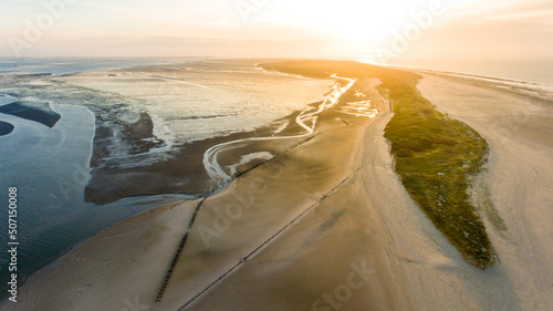 Übersicht über Ostende Ostfriesische Insel Wangerooge
