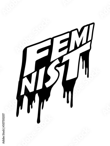 Tropfen Feminist Aktivist 
