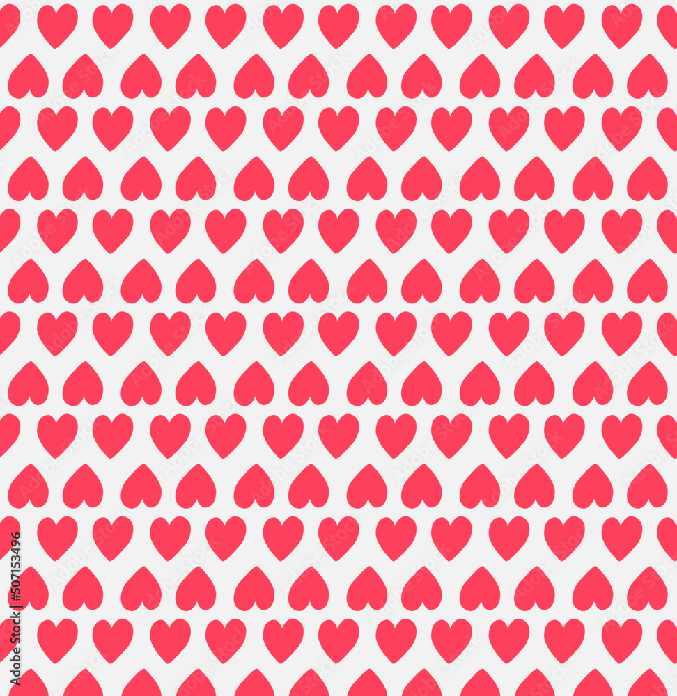 Heart seamless pattern Heart seamless pattern